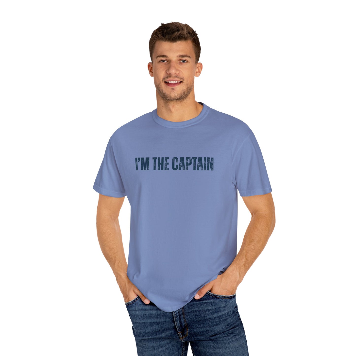 I'm the Captain Anchor Shirt, Gift for Him, Boating Captain Dad Shirt, Mens Fishing Shirt Birthday Gift for Dad, Gift for Husband