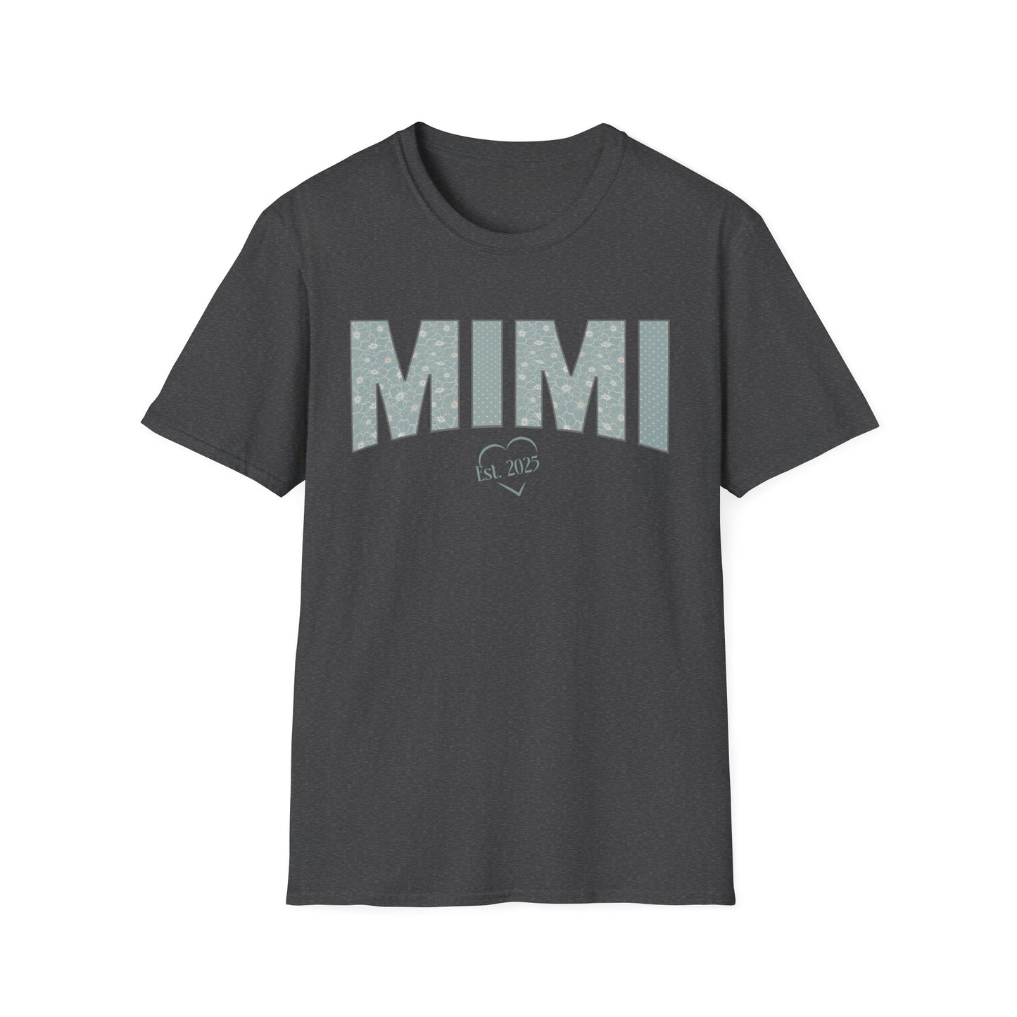 Custom Mimi Shirt, Custom Mimi Est Floral Tee, Birthday Gift for Mimi, Gift For Mom, Gifts for Women, Gift from Grandkids