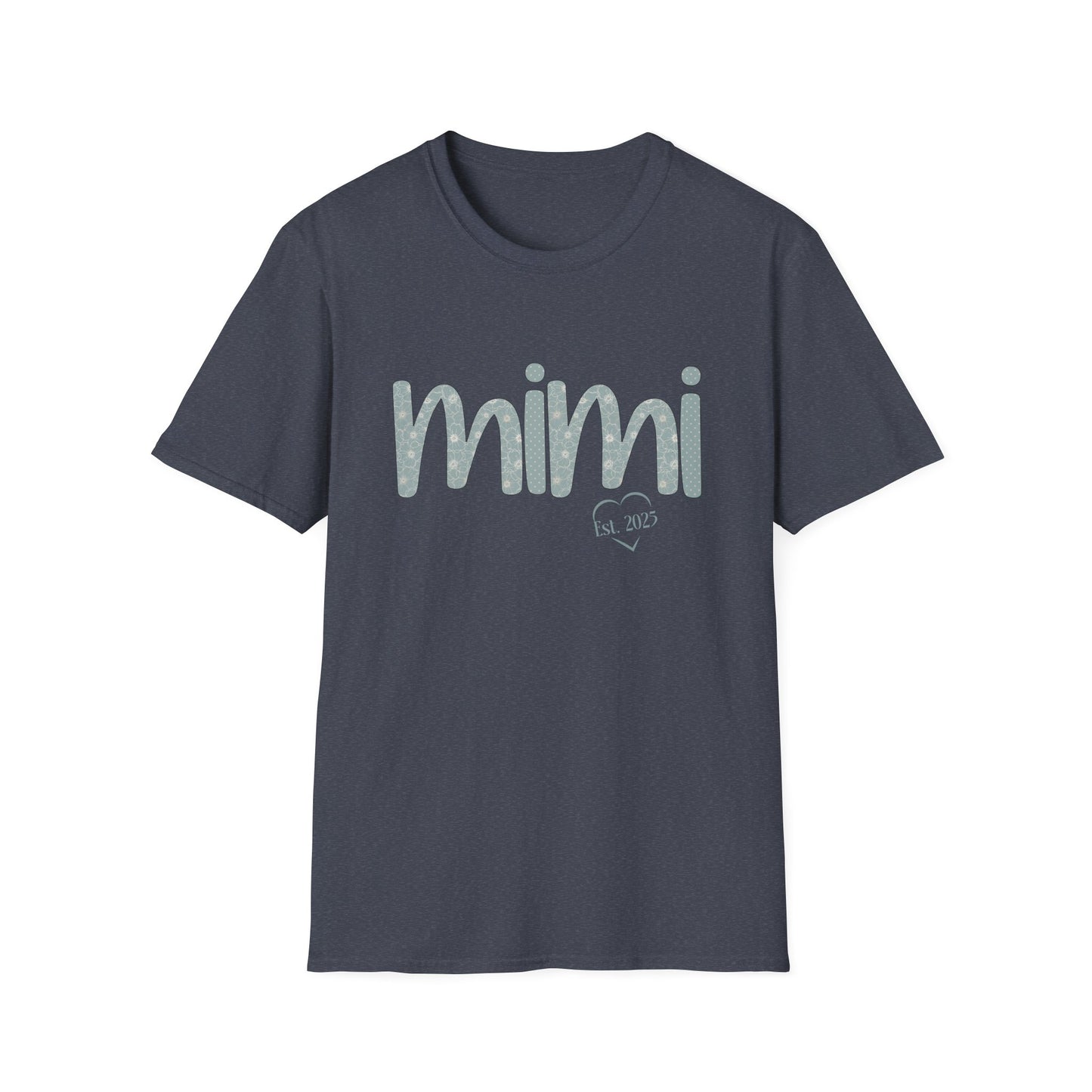 Custom Mimi Shirt, Custom Mimi Est Floral Tee, Birthday Gift for Mimi, Gift For Mom, Gifts for Women, Gift from Grandkids