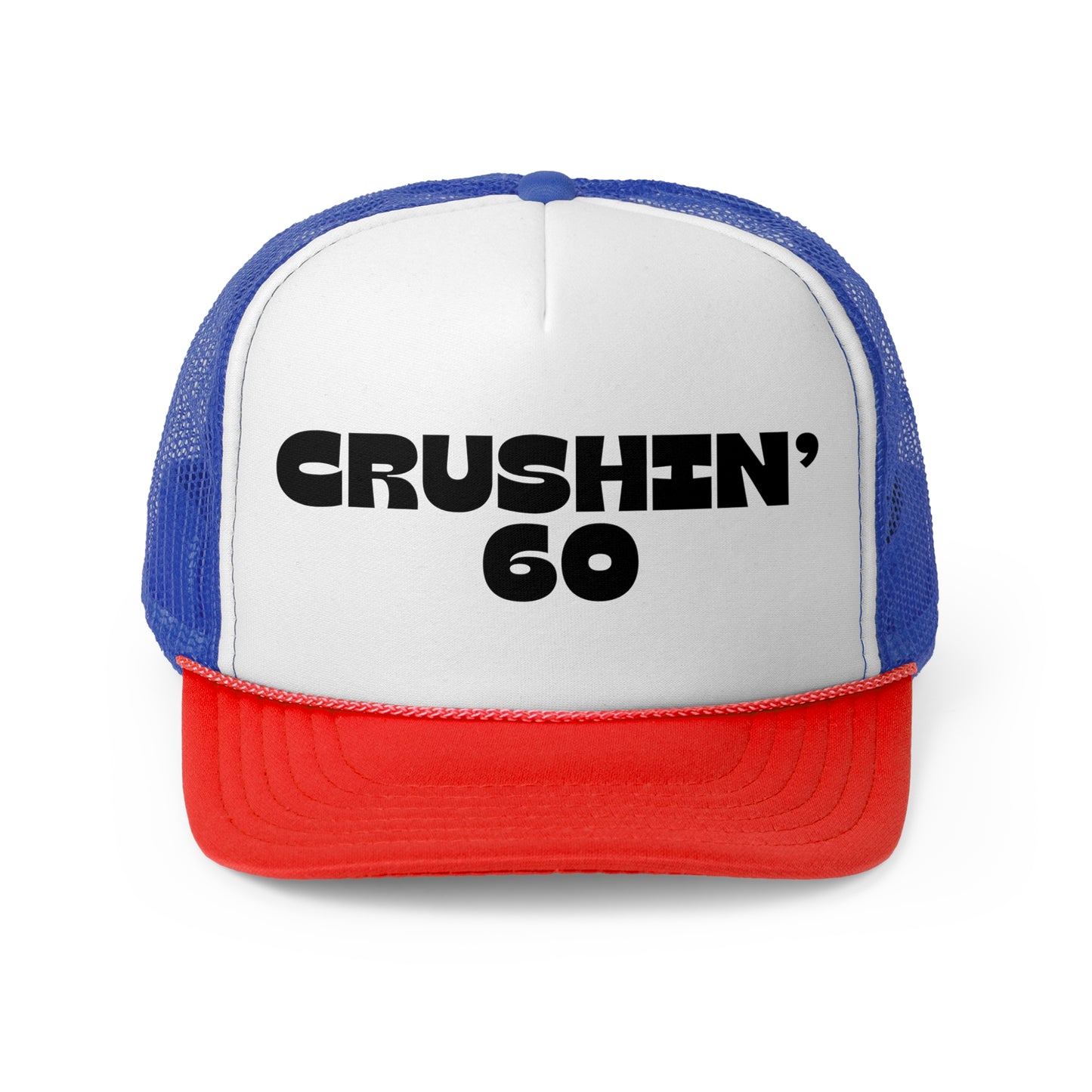60th Birthday Trucker Hat, Crushing 60 Gift for Mom, 1965 Birthday Party Trucker Hat Best Friend Gift
