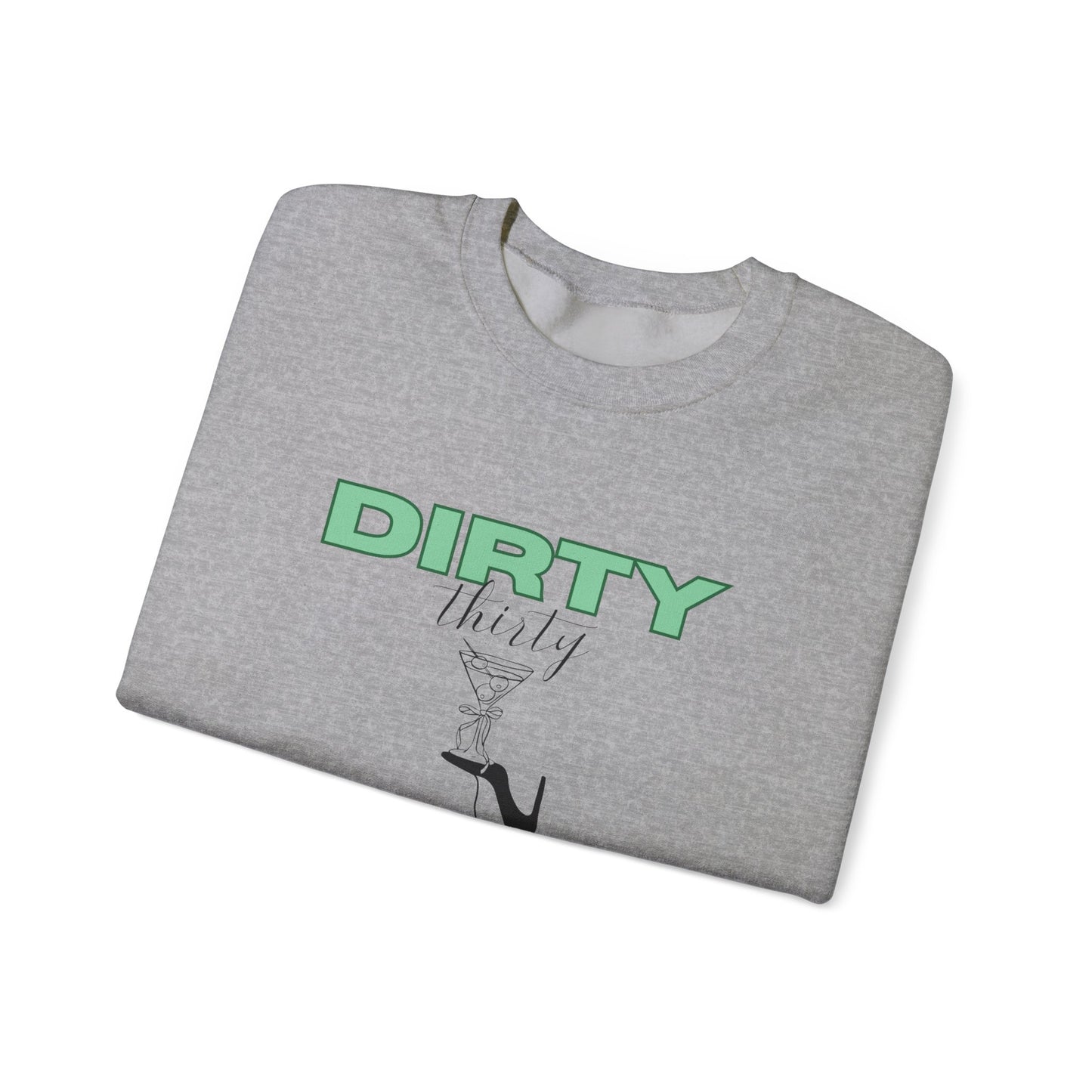 Dirty Thirty Martini 30th Birthday Shirt Gift for 30th Birthday Milestone 1995 Birthday Lime Cream 2025 Color of the Year Gift for Her