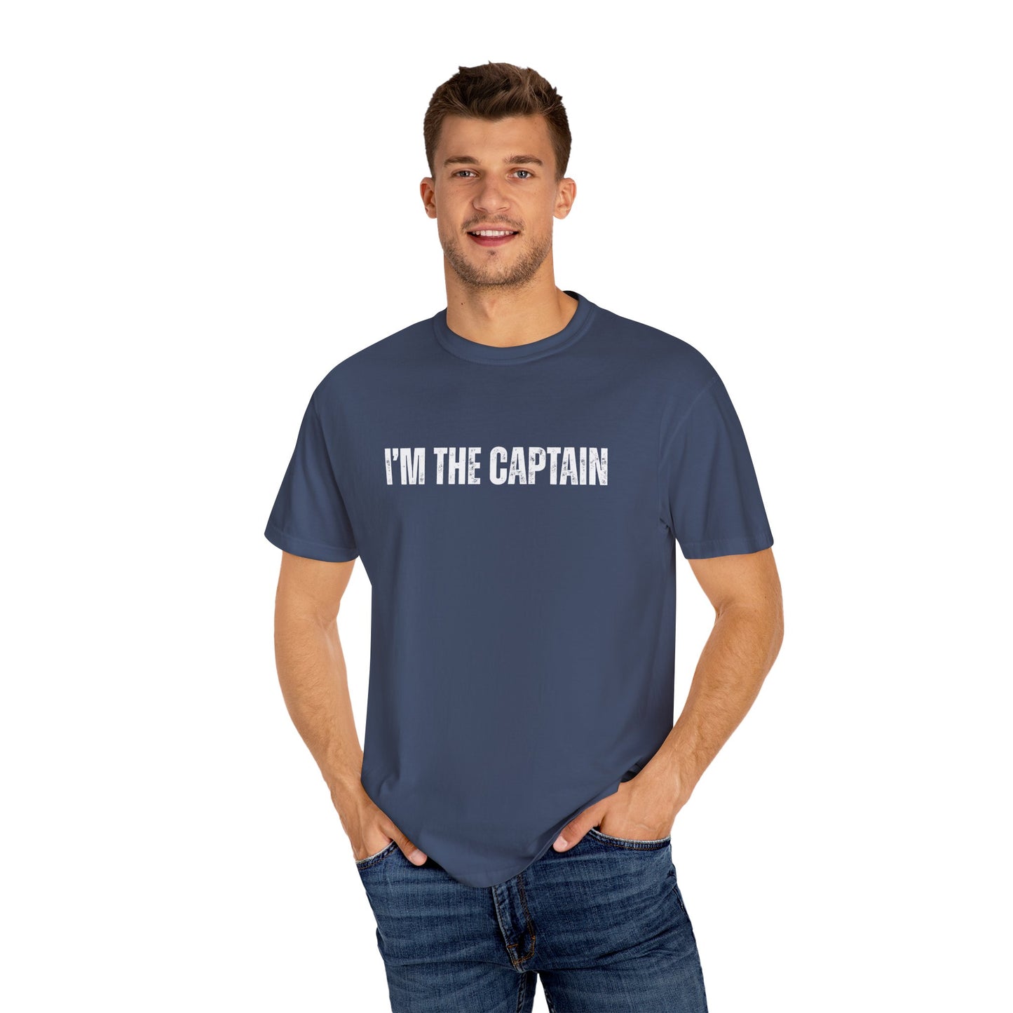 I'm the Captain Anchor Shirt, Gift for Him, Boating Captain Dad Shirt, Mens Fishing Shirt Birthday Gift for Dad, Gift for Husband