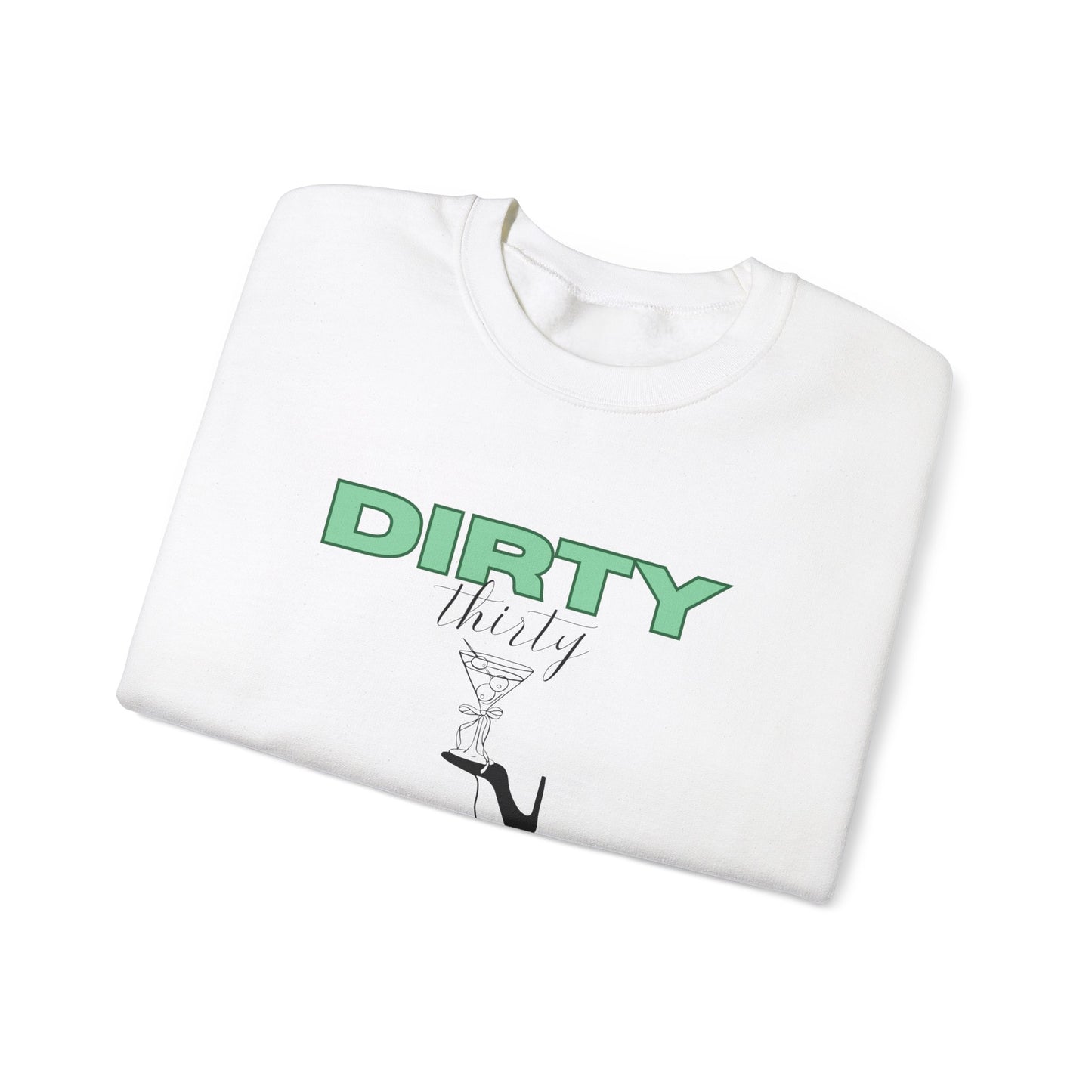 Dirty Thirty Martini 30th Birthday Shirt Gift for 30th Birthday Milestone 1995 Birthday Lime Cream 2025 Color of the Year Gift for Her