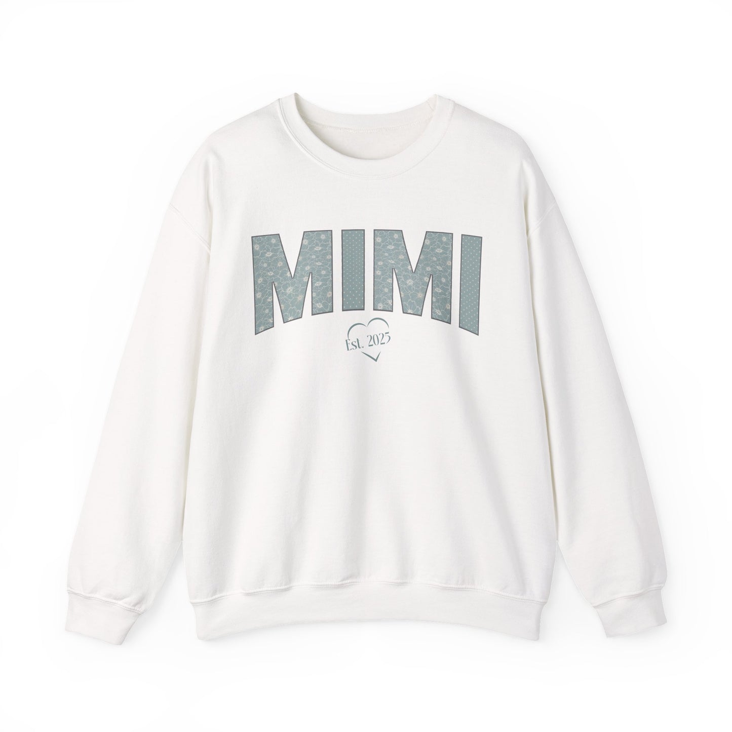 Custom Mimi Sweatshirt, Floral Mimi Birthday Gift for Mimi, Gift For Mom, Gifts for Women, Gift from Grandkids