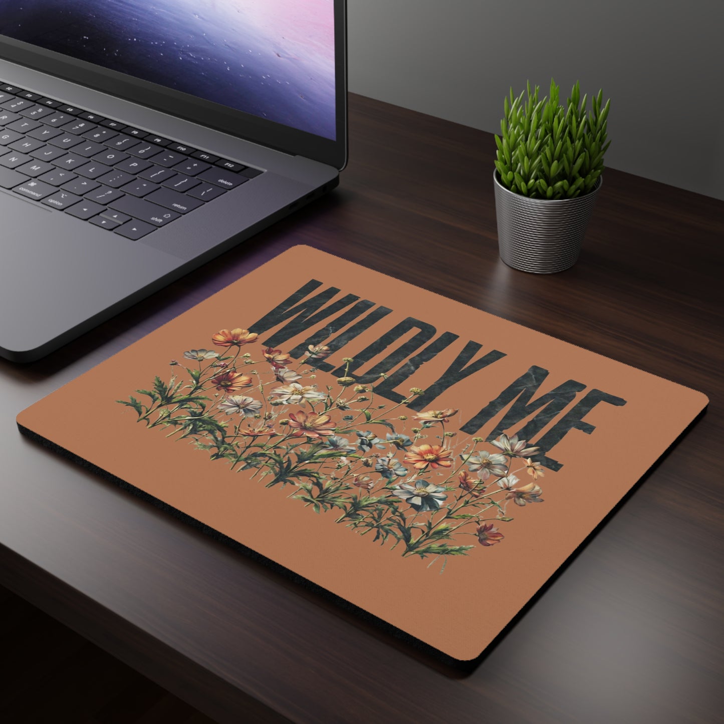 Terracotta Wildly Me Wildflower Mouse Pad