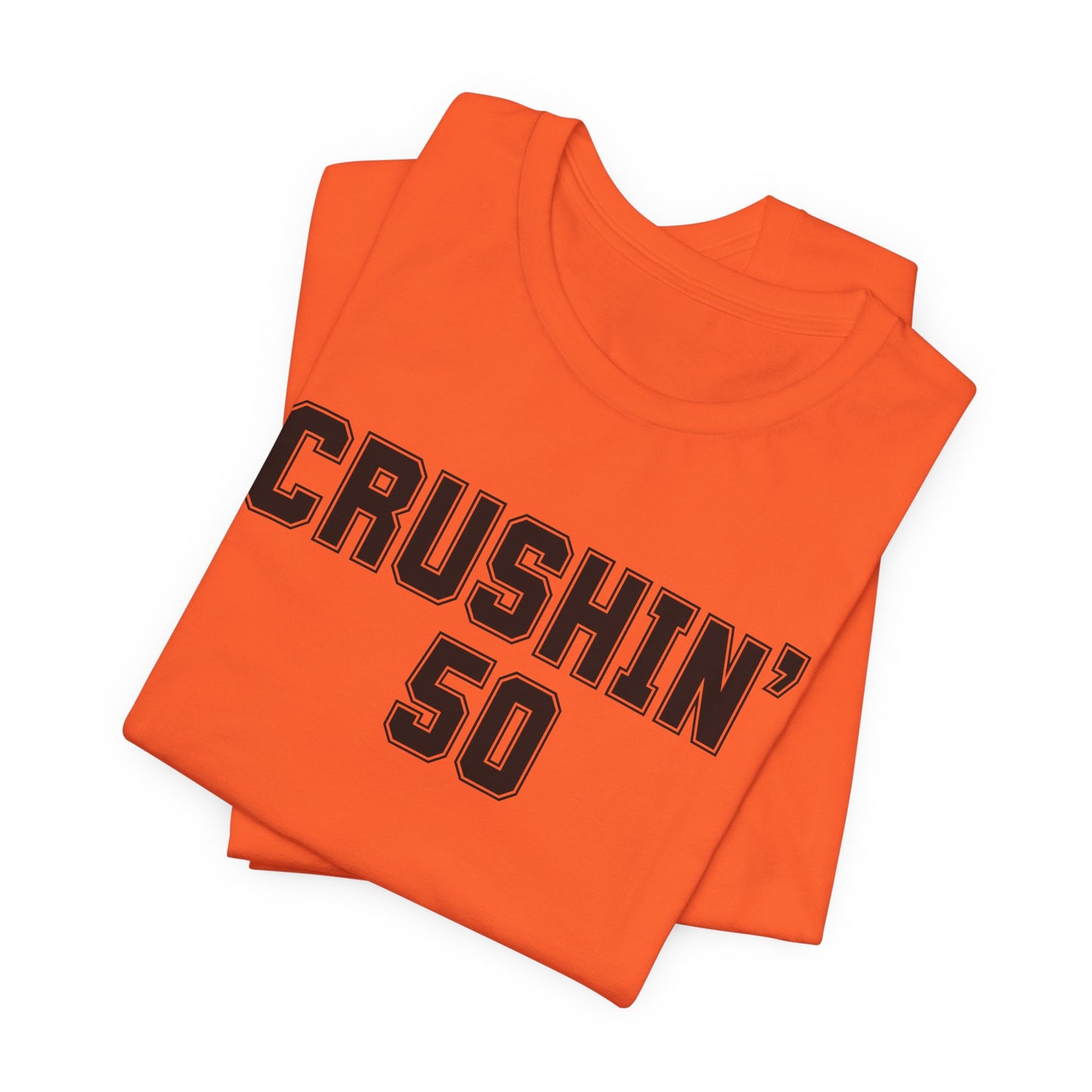 50th Birthday Shirt, Crushin' 50 tshirt, 50th birthday for Him, Gift for Him 50th Birthday gift for 50 year old