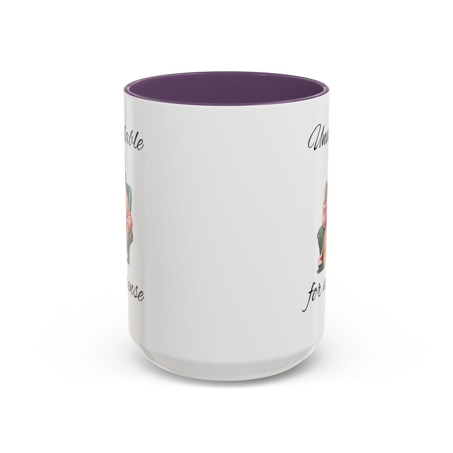 Unavailable for Nonsense Mug, Vintage We Do Not Care Mug, Funny Menopause Perimenopause Mug, Menopause Attitude Mug, Trending Humor Mug
