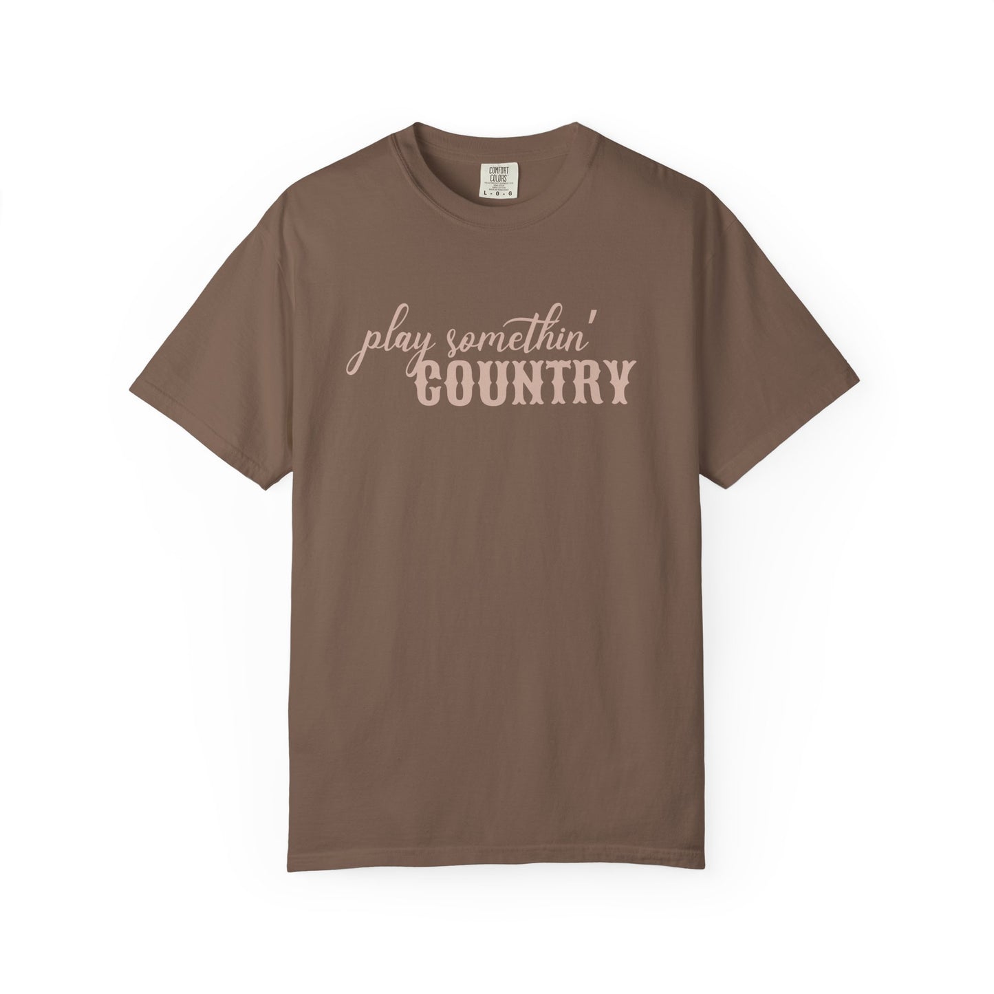 Play Something Country Comfort Colors Shirt, Country Music Concert Tee, Country Girl Shirt, Cowgirl Summer Music Festival