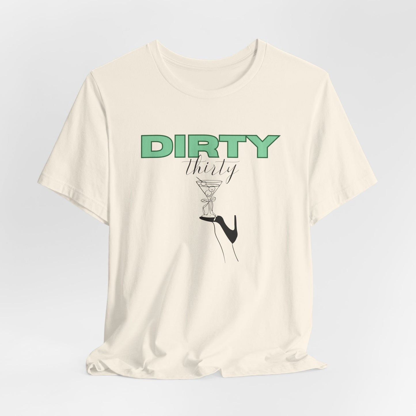 Dirty Thirty Martini 30th Birthday Shirt Girls Trip shirts for Birthday Milestone Celebration 1995 birthday