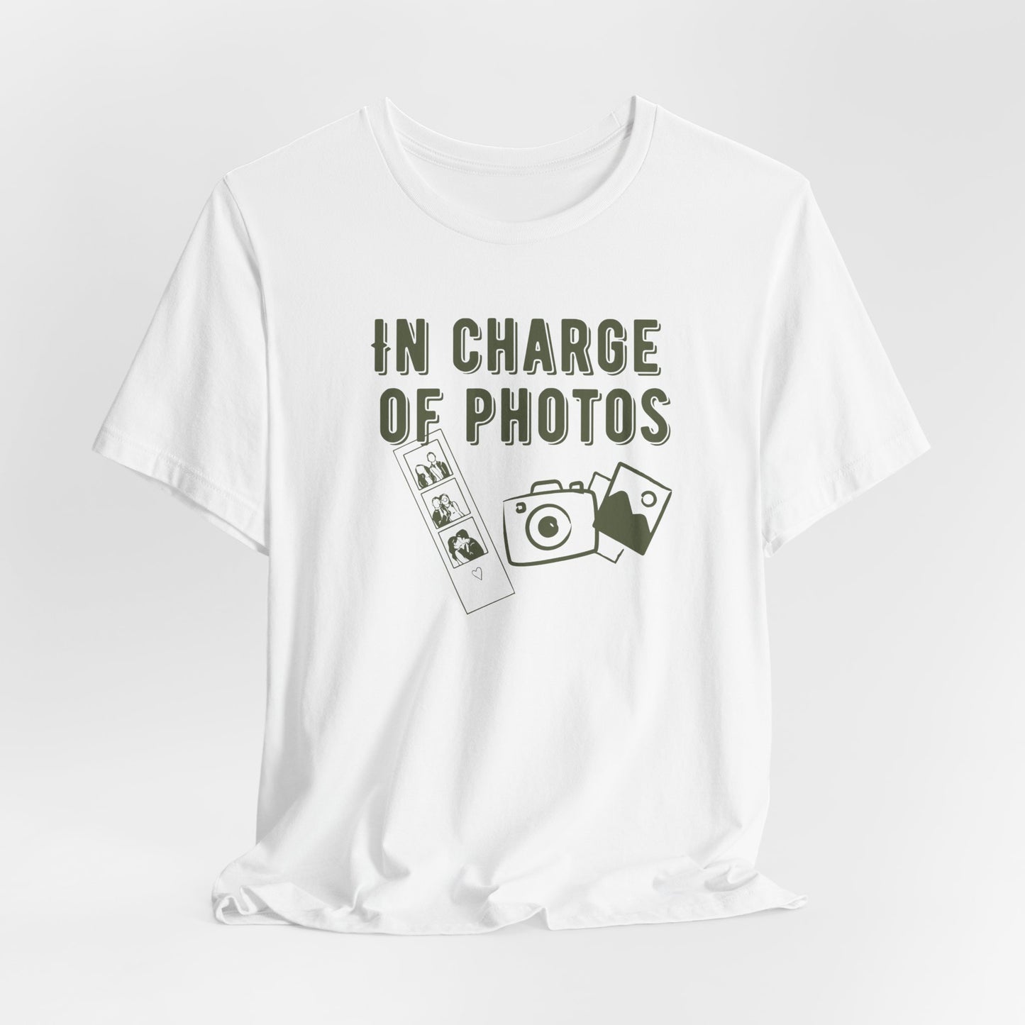 In Charge of Photos Birthday Party Group Shirts, Birthday Crew Shirts, Funny Birthday shirts, Girls Trip Shirts for Birthday
