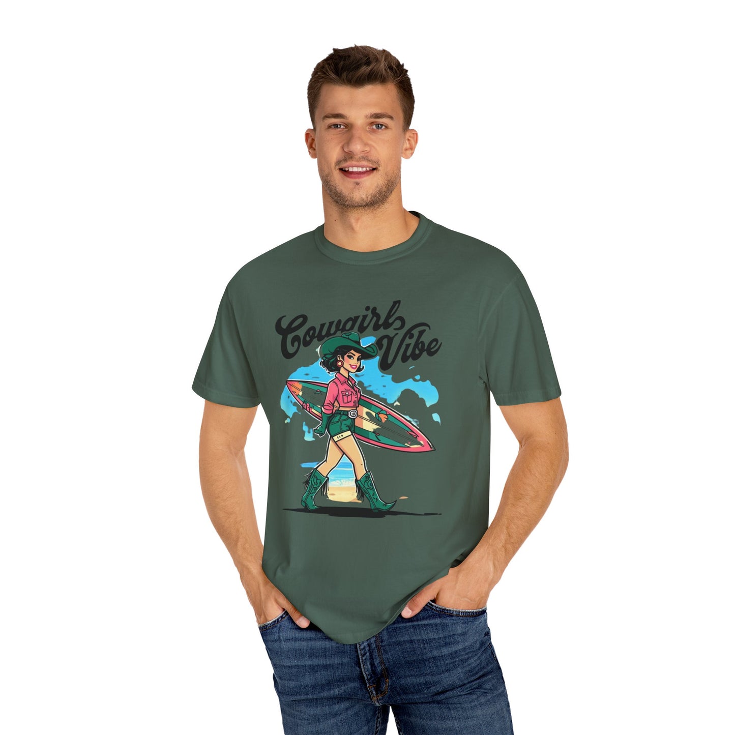 Coastal Cowgirl Shirt, Coastal Vibes Shirt, Cowgirl Vibes Surf Shirt, Summer Festival Tee Country Girl Summer Vibes Tee, Girls Trip Gift for Her