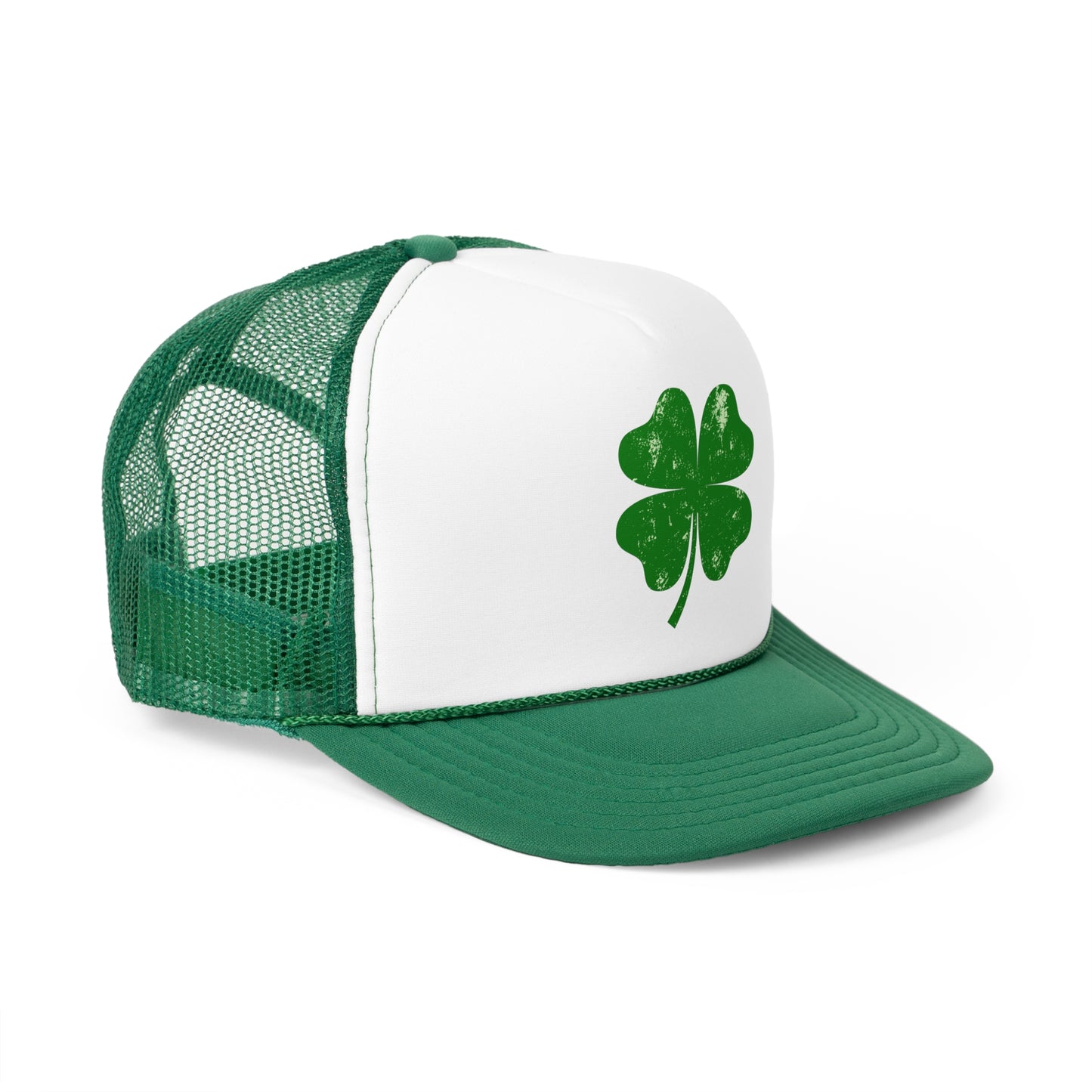 Shamrock Trucker Hat, St Patrick's Day Trucker Hat, Shamrock Trucker Cap, St Paddy's Day Hat, Day Drinking Hat